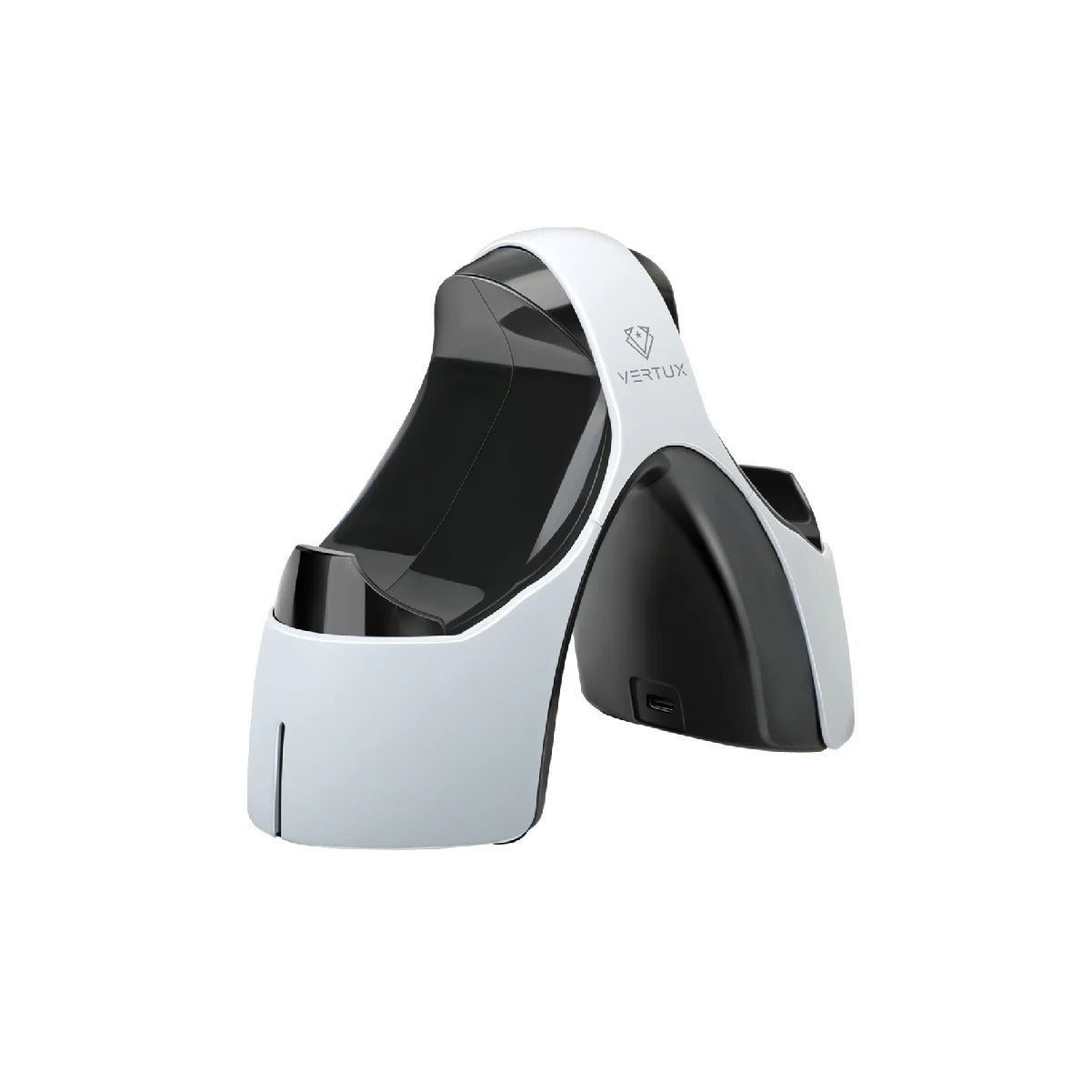 Vertux 2-in-1 Charging Dock for PS5 DualSence Controller - BLACK