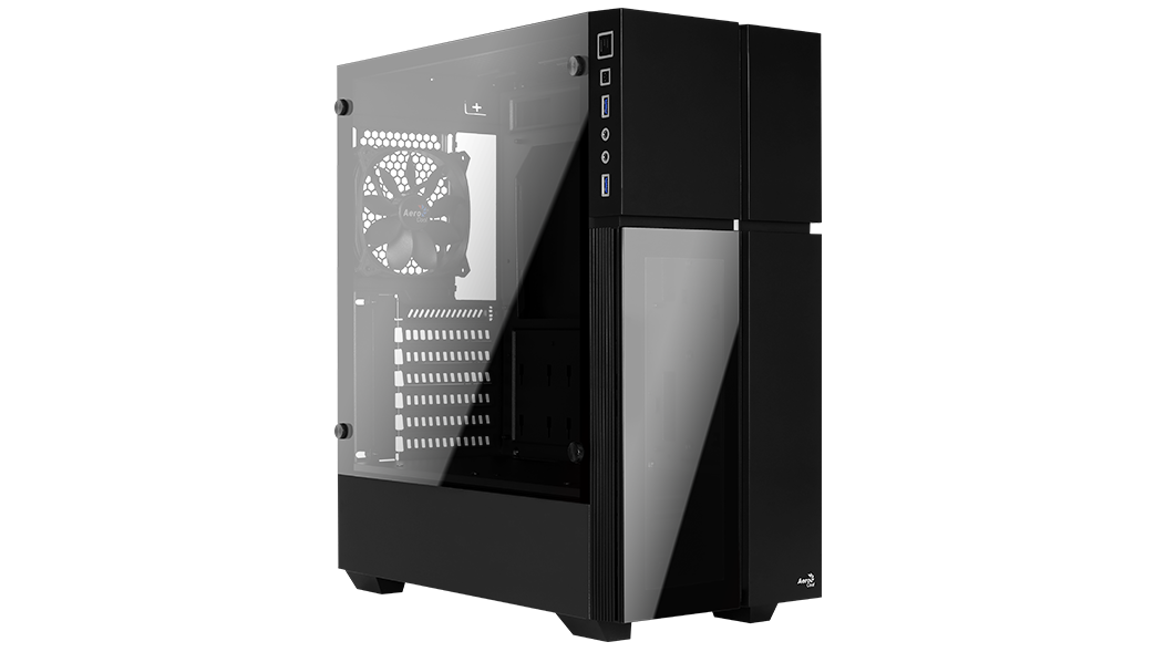 PC CASE Aerocool Playa G-BK-V1 RGB Gaming Mid Tower Case