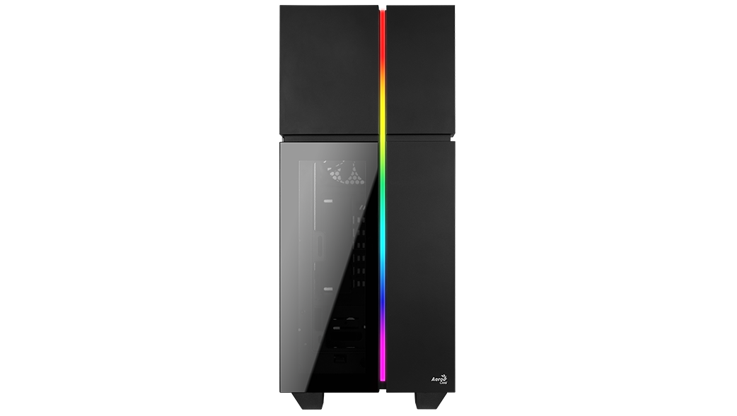 PC CASE Aerocool Playa G-BK-V1 RGB Gaming Mid Tower Case
