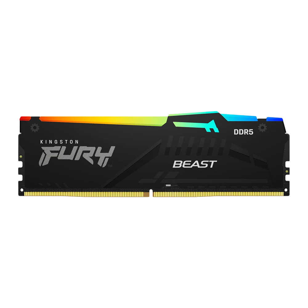 KINSTON 16GB 6000MHz DDR5 DIMM Memory - Black