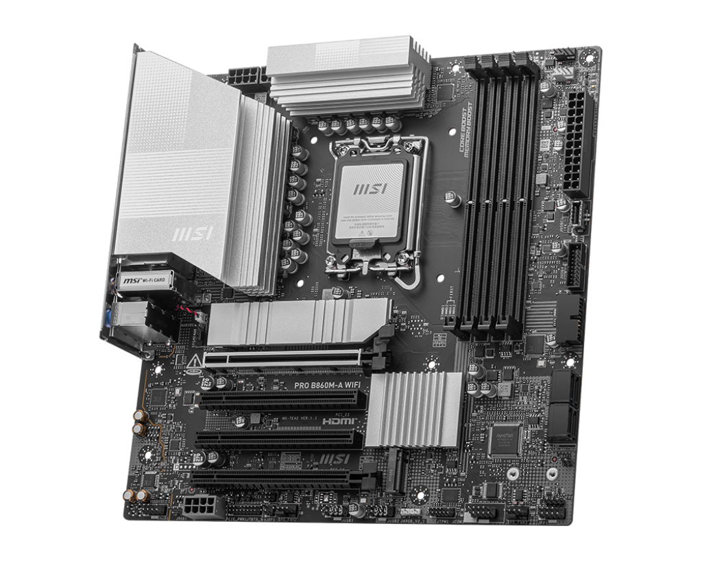 MSI PRO B860M-A WIFI DDR5 Motherboard - Black