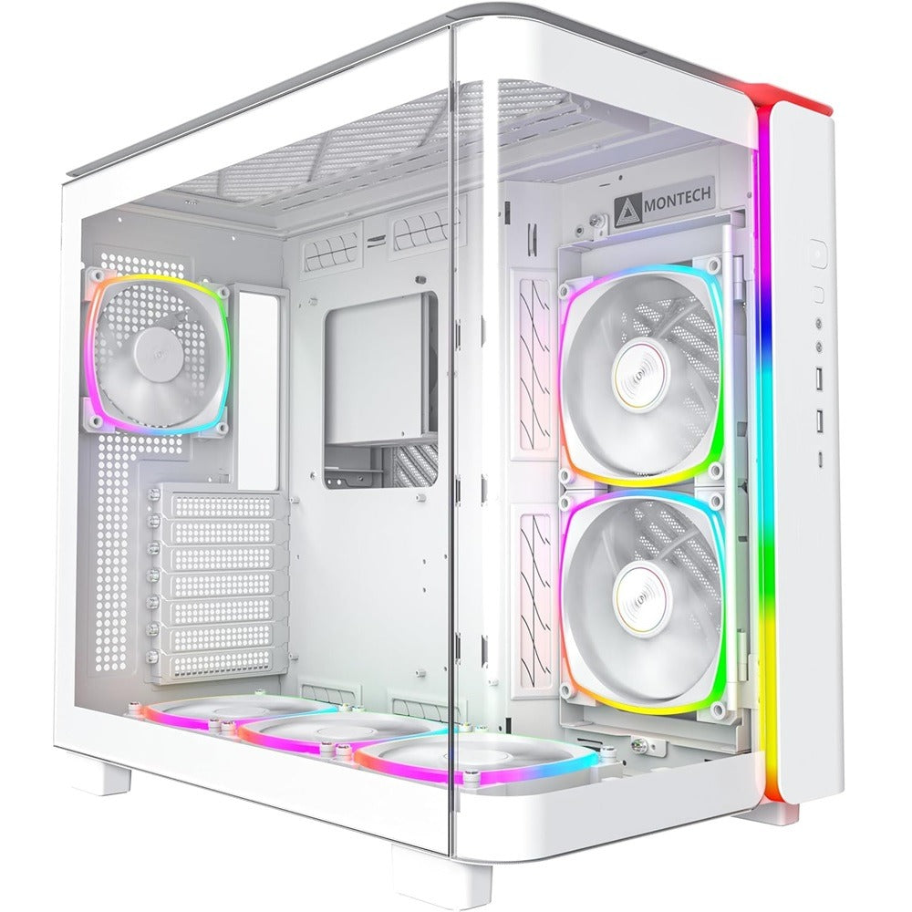 Montech King 95 Pro Mid Tower PC case - White