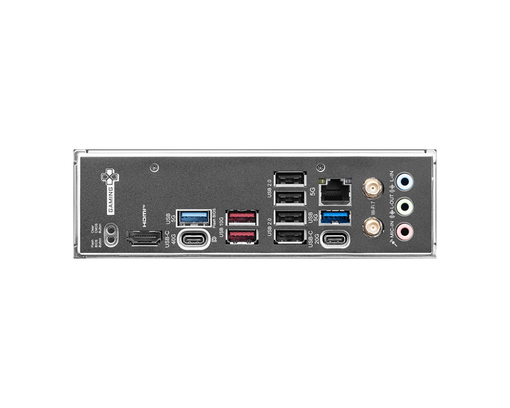 MSI X870 GAMING PLUS WIFI DDR5 Motherboard - Black