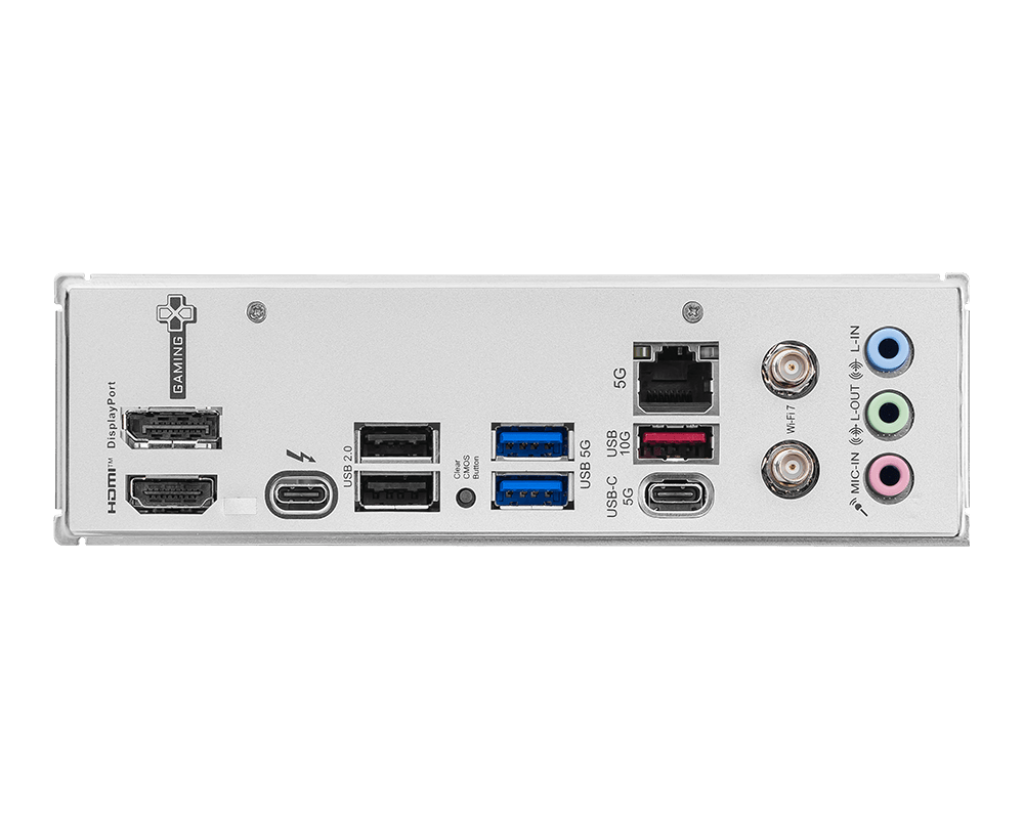 MSI B860M GAMING PLUS WIFI DDR5 Motherboard - Black