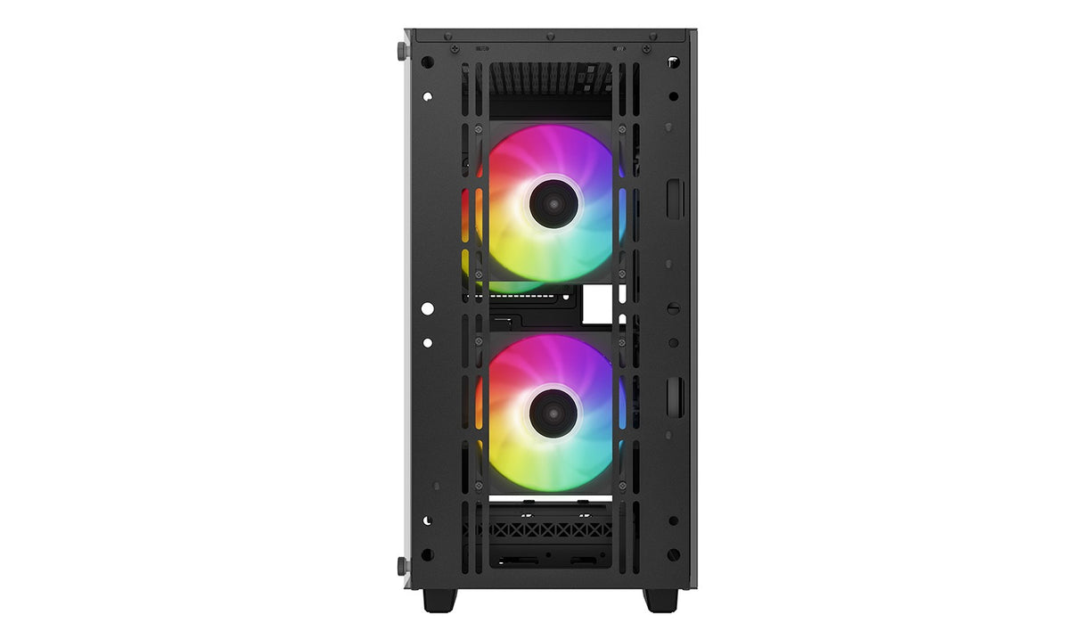 PC case Deepcool CC360 ARGB Micro Atx Tempered Glass Side Panel  with 3 ARGB Fans - Black