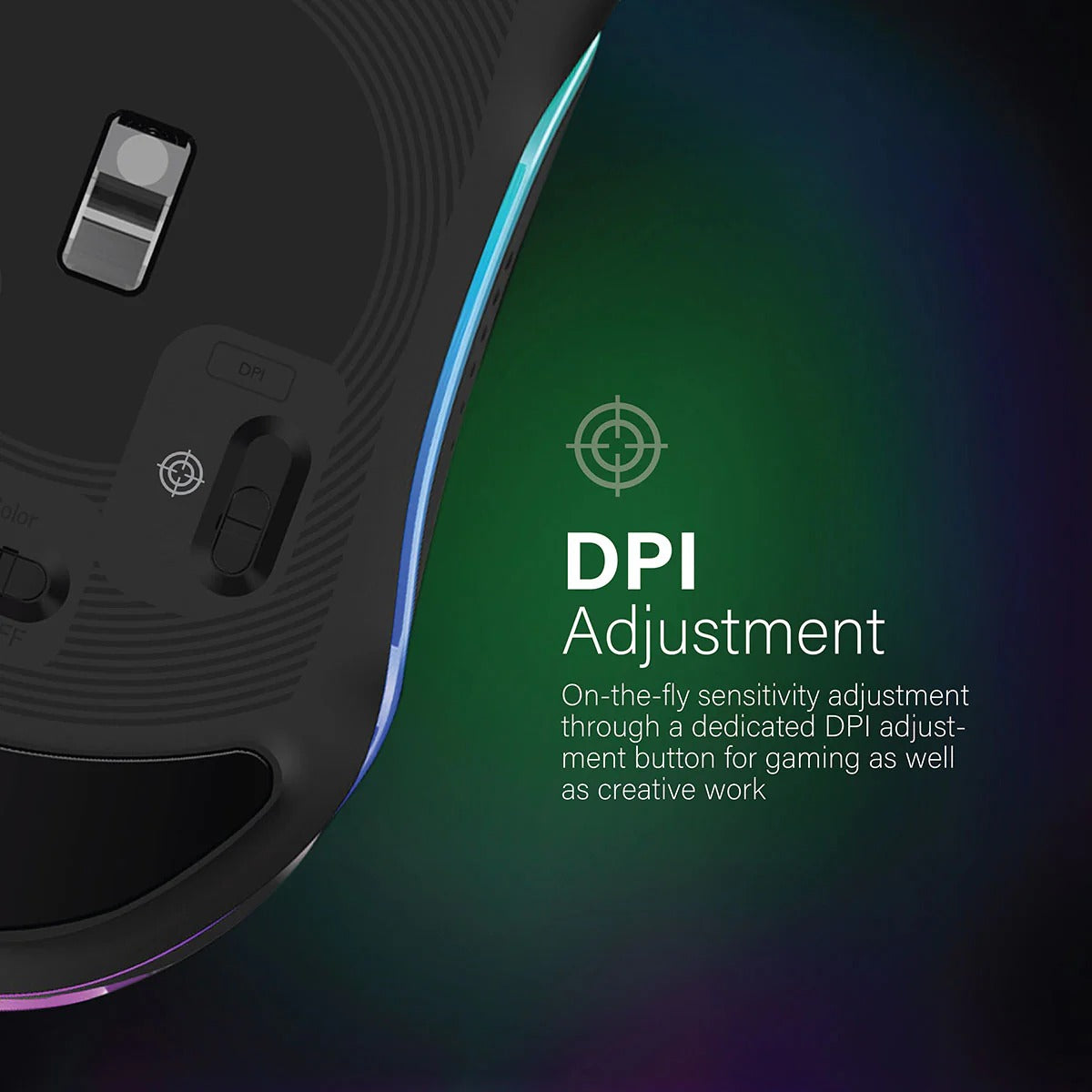 Vertux Optimum Tracking 5 Button Gaming Mouse (Phoenix).