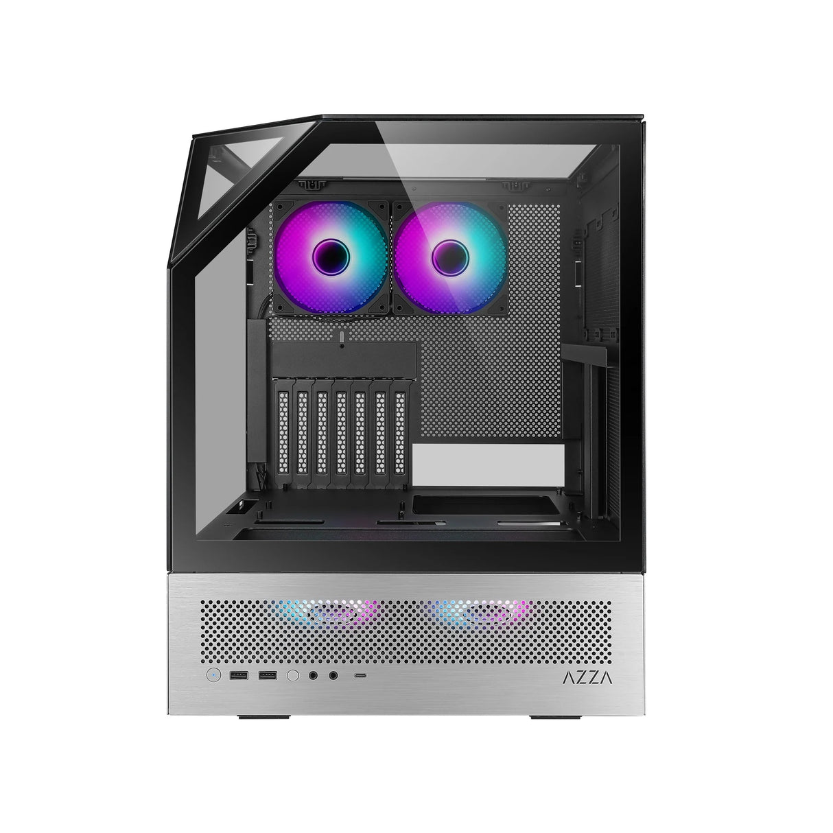 AZZA Sanctum Unlimited Towers ATX PC Case, Black