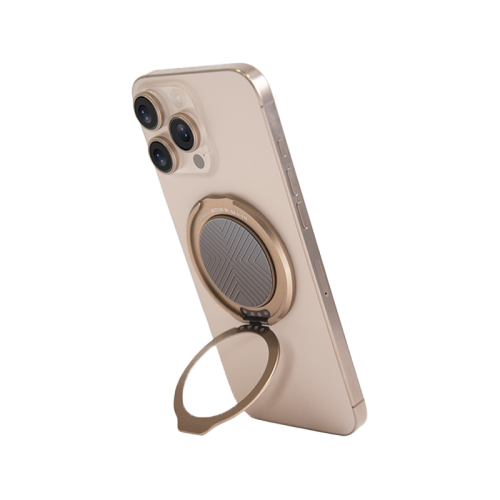 UNIQ GRIPFIT CLASSIC 360 MAGNETIC MOUNT & KICKSTAND - FLINT GREY (FLINT GREY)