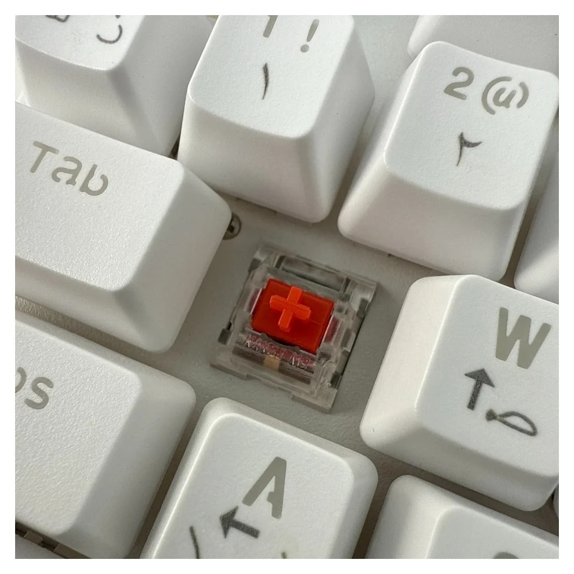 Diamond Star MH7588 RGB Mechanical Keyboard -White