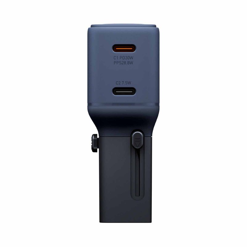 محول طاقة Energea TRAVELGO 30، 2C 30W - أزرق نيلي
