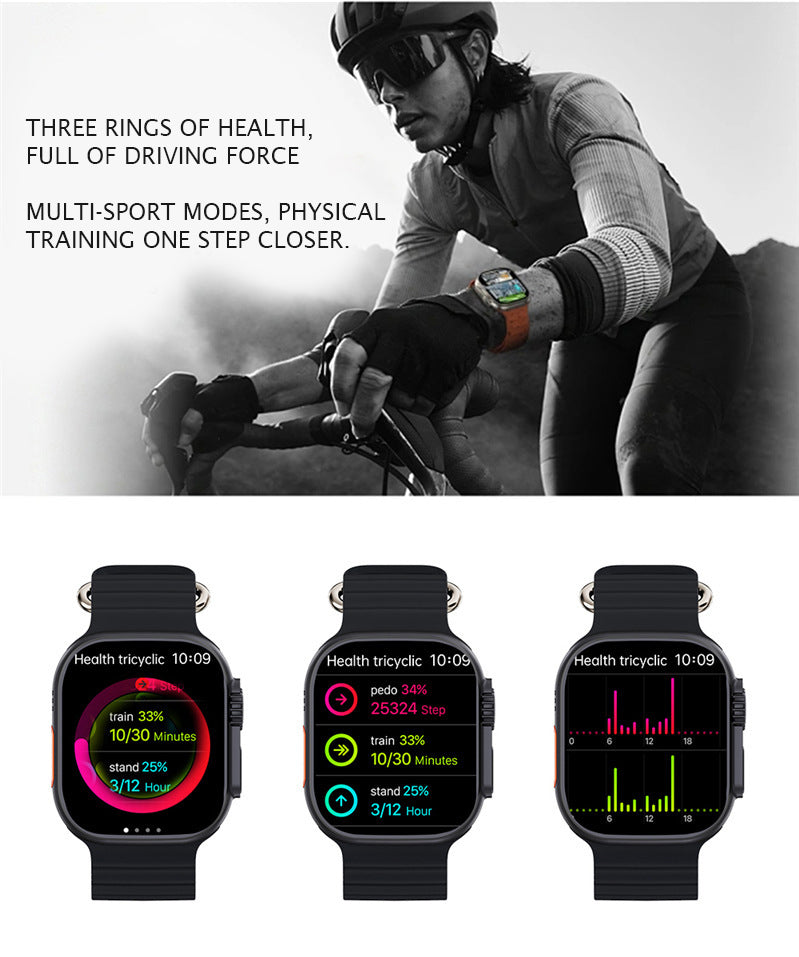 Smart 4G SIM Card Android Smartwatch with Camera & Fitness Tracker