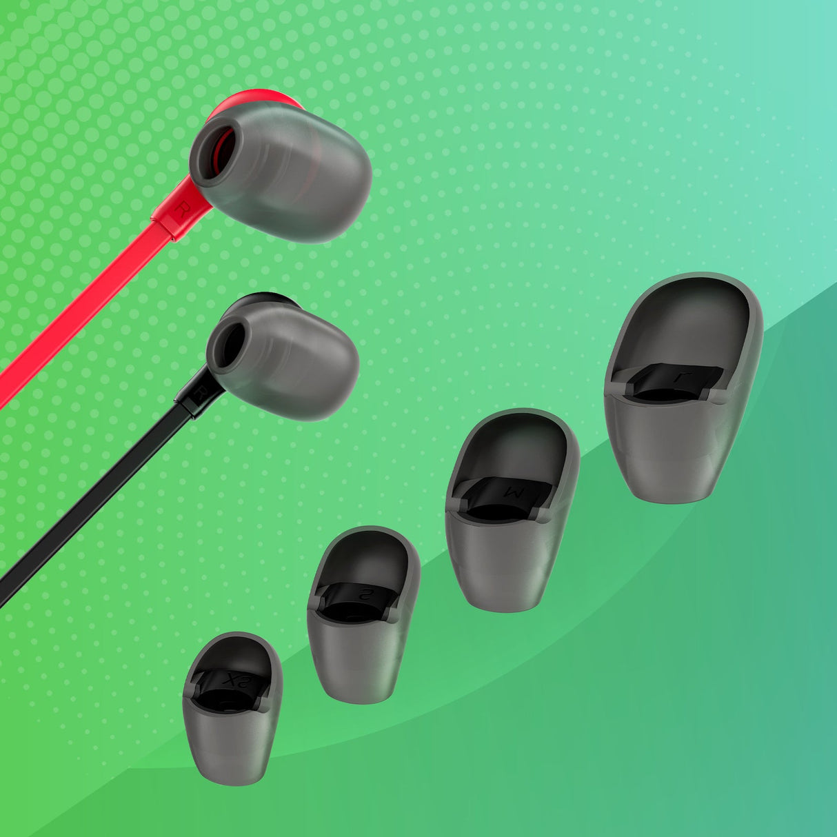 HyperX Cloud Earbuds II with Mic - Red