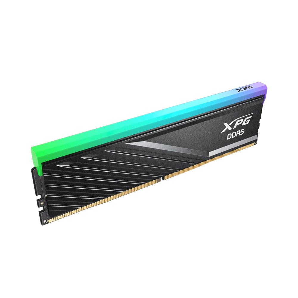 XPG Lancer Blade DDR5 RGB 16GB (8GB x2) 5600 MT/s Memory RAM - Black