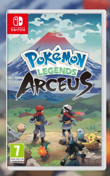 Gaming Bundle:Pokémon Legends Arceus For Nintendo Switch With PowerA Pokémon Enhanced Wired Controller