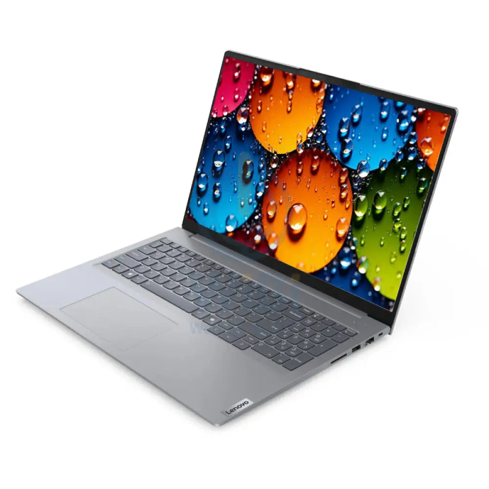 Lenovo ThinkBook 16 G8 IAL Intel Core Ultra 5 225U 12C/ 16" WUXGA/ 16GB DDR5 RAM/ 512GB M.2 NVMe SSD/ Integrated Intel Graphics/DOS/Eng.-Arabic/1YW/Arctic Grey/Topload