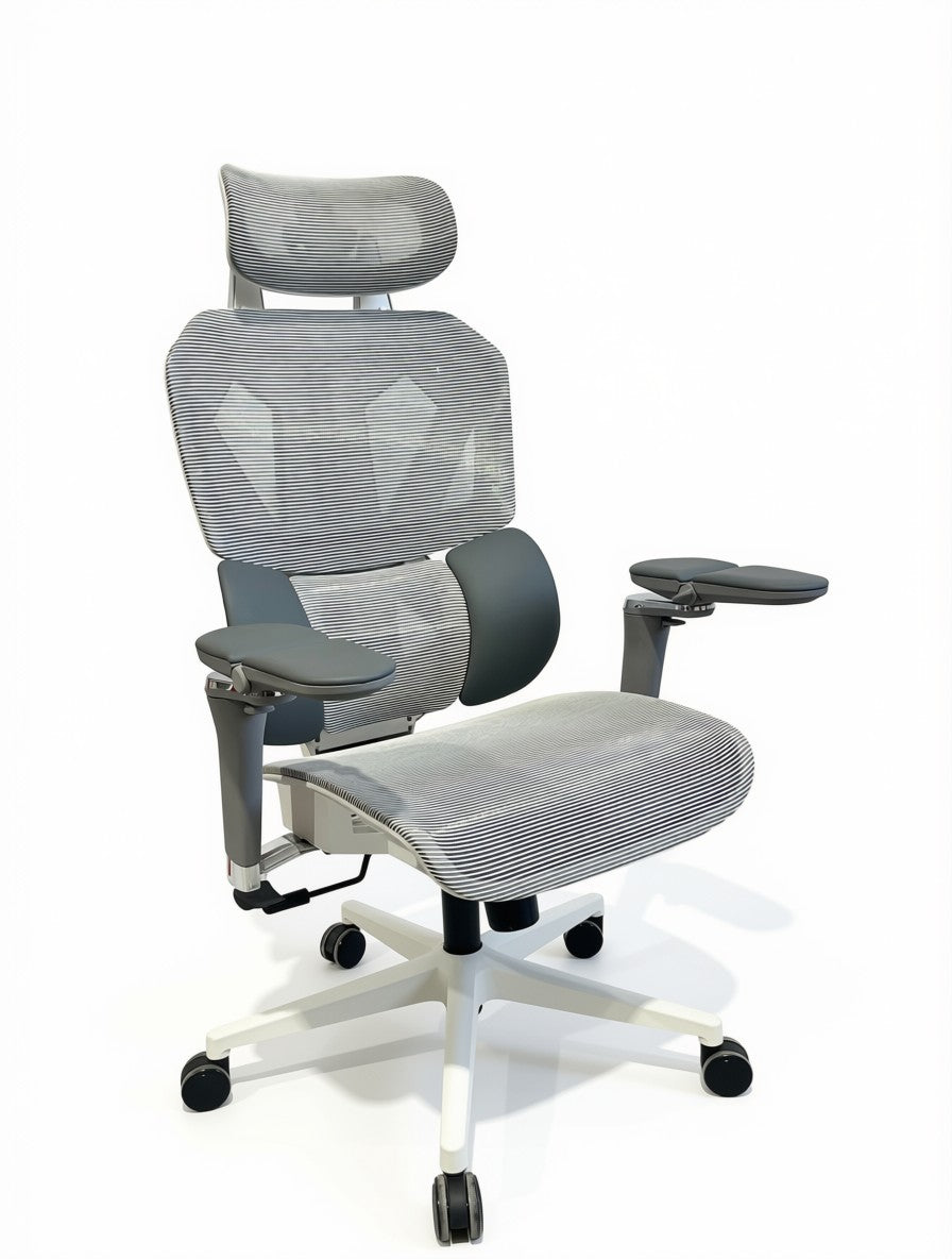 Sades Phoenix SA-AD10-W Adjustable Mesh Gaming Chair with 6D Armrest - White