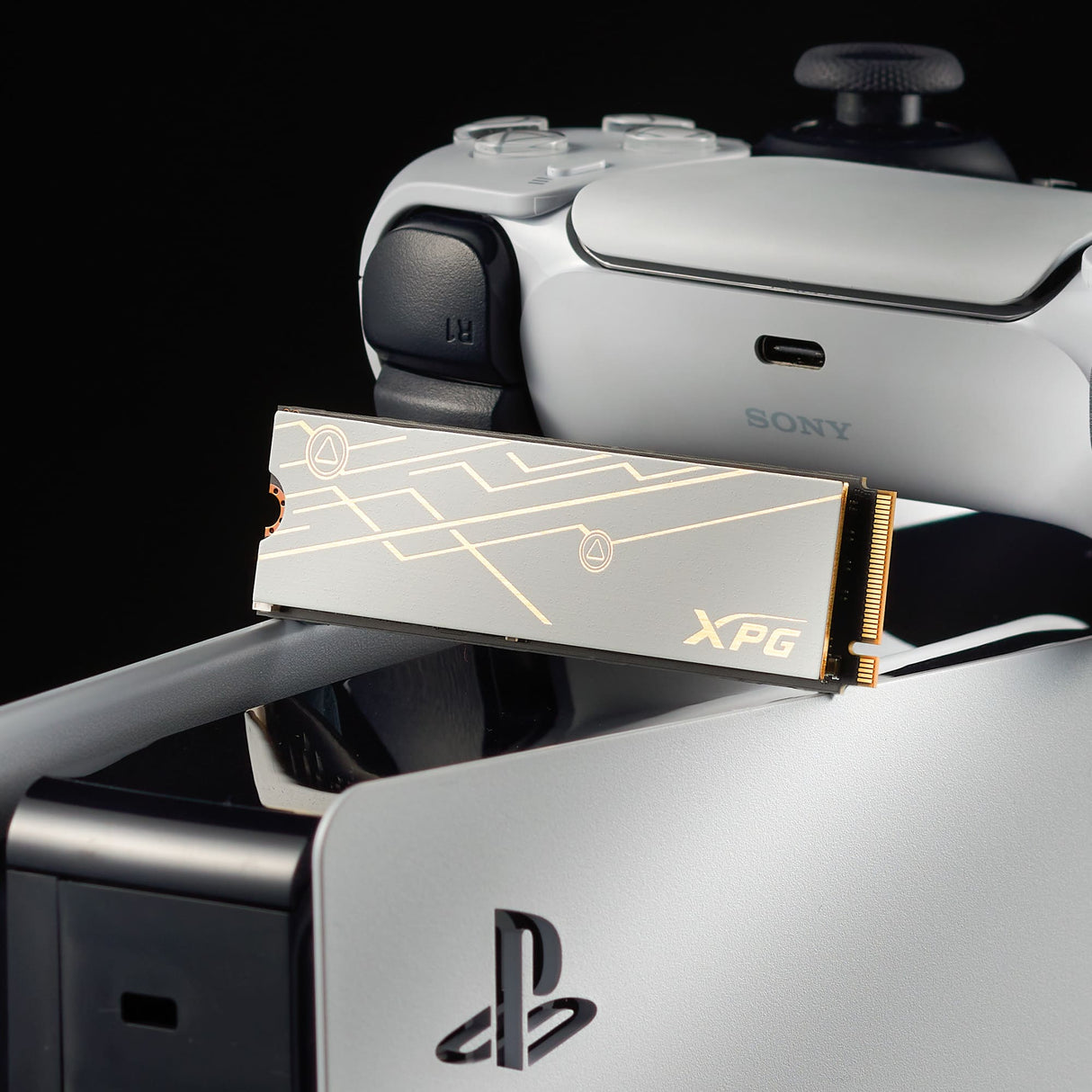XPG Mars 980 Blade 4TB SSD PCle Gen5 x4 - White for Pc & PlayStation 5
