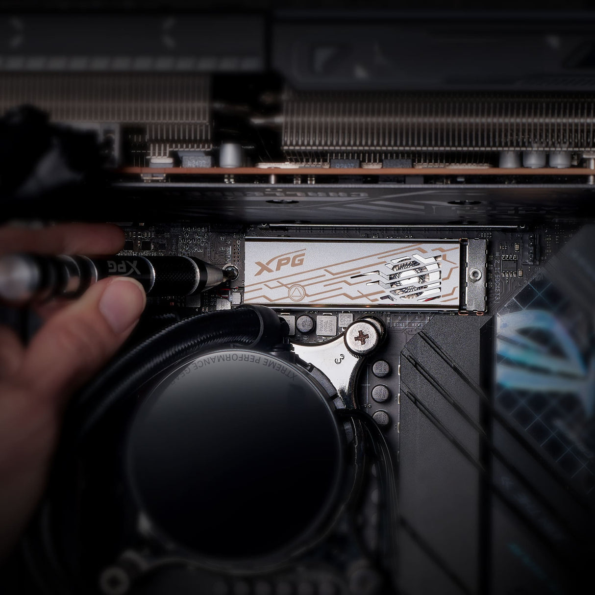 XPG Mars 980 Pro PCle Gen5 x4 M.2 SSD 2TB - White