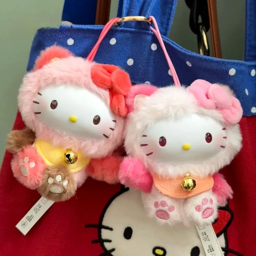 Hello Kitty Style Meow Blessing Series Plush Relaxing Toy Mi - 3.15 inch (Blind Box) selling per piece - 25MR-018
