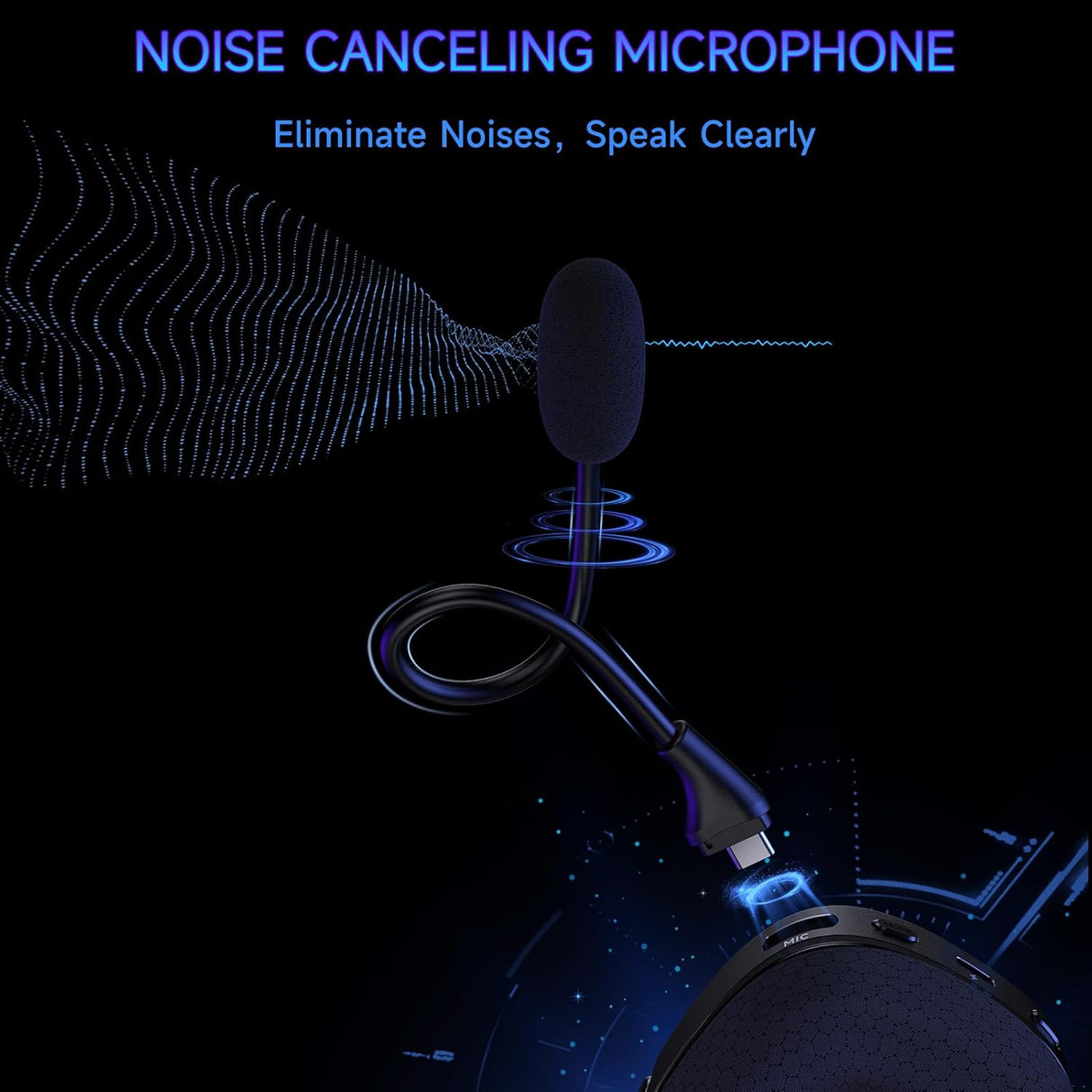 RYR Captain 700 Wireless Gaming Headset - Black