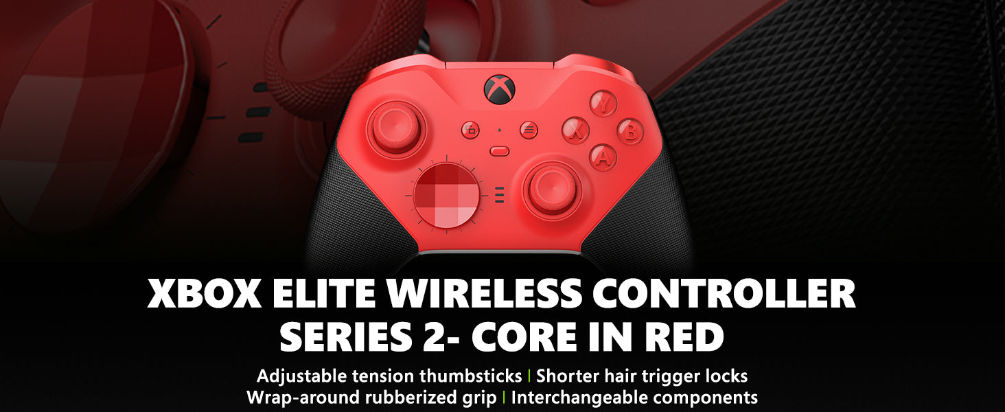 Xbox Elite Wireless Controller Series 2 Core Red