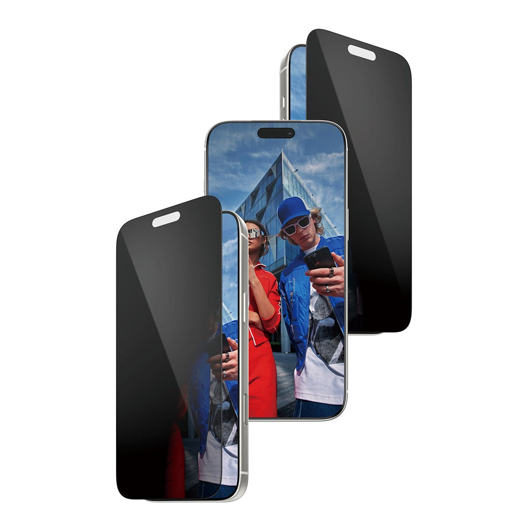 PanzerGlass® Stealth Screen Protector iPhone 17 Pro Max | Ultra-Wide Fit w. Fastfit in-a-box