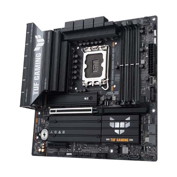 ASUS TUF GAMING B860M-PLUS DDR5 mATX Motherboard - Black
