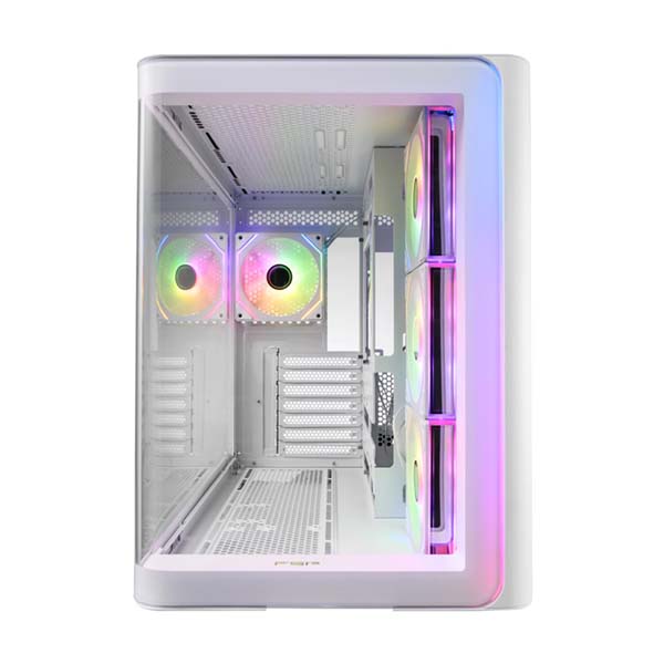 FSP M580-WA 4 RGB Fans ATX Mid Tower Case - White