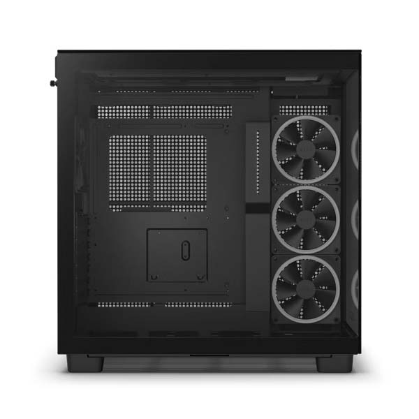 NZXT H9 elite Edition Mid Tower Gaming Case - Black