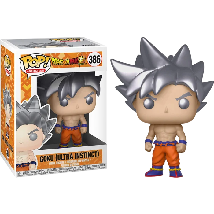 Pop! Animation: Dragon Ball Super - Goku (Ultra Instinct Form) - 9 cm