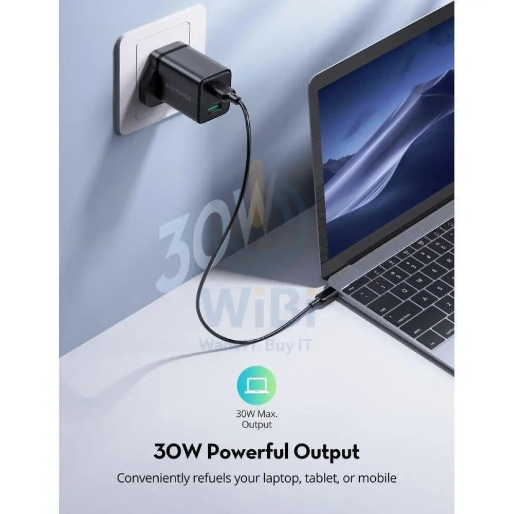 RP-PC170 PD 30W Wall Charger 1A1C - RP-PC170B