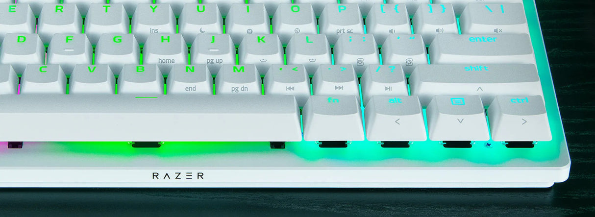 Razer Huntsman V3 Pro Mini 60% Analog Optical Esports Keyboard - White