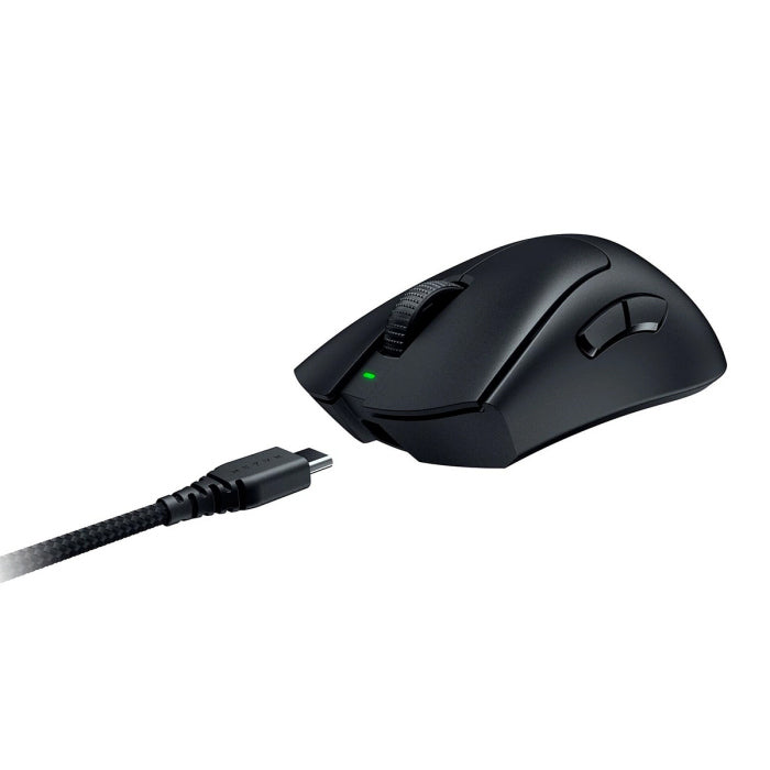 Razer DeathAdder V3 Pro Ultra Lightweight Wireless Ergonomic Esports Mouse - Black RZ01-04630100-R3U1