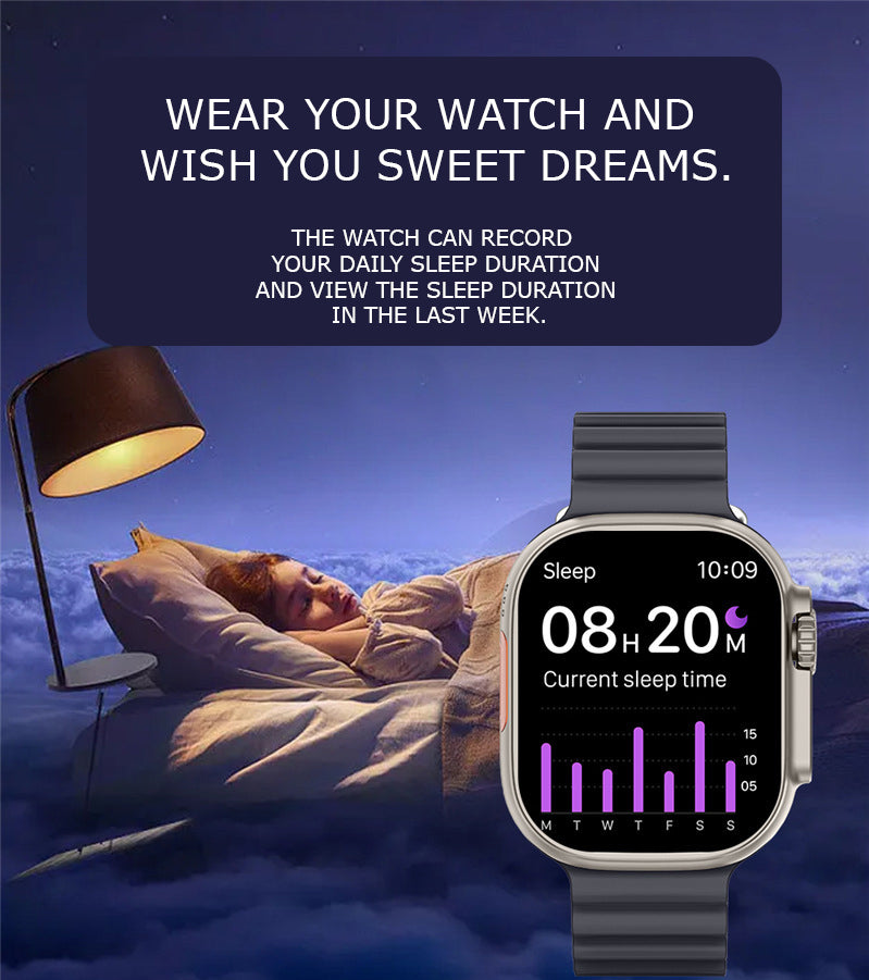 Smart 4G SIM Card Android Smartwatch with Camera & Fitness Tracker