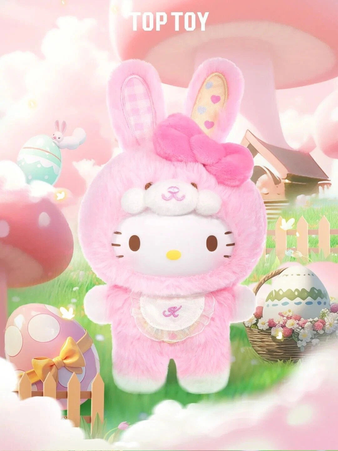 قلادة قطيفة من سلسلة شخصيات سانريو، أرنب قزم (علبة عشوائية)