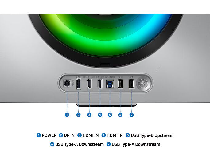 Samsung Odyssey 34" OLED G8 G85SD Ultra WQHD,175HZ,0.03MS,Curved -LS34DG852SMXUE