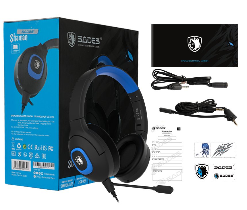 Sades Shaman Gaming Headset