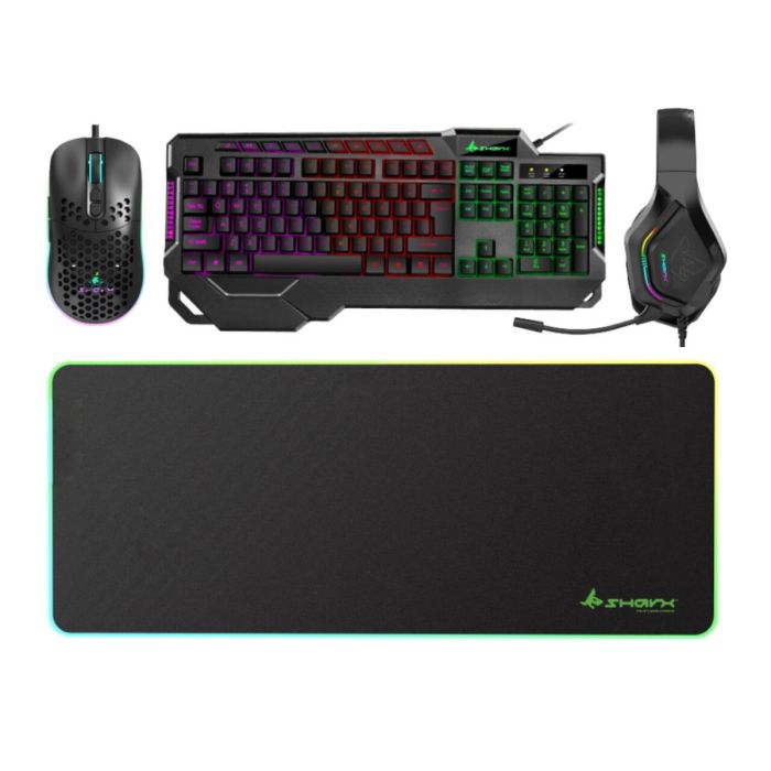 Gaming PC Intel Core i5-14400F, RTX 5070, 16GB RAM With Sades 27" QHD Monitor & Sharx 4-in-1 Bundle