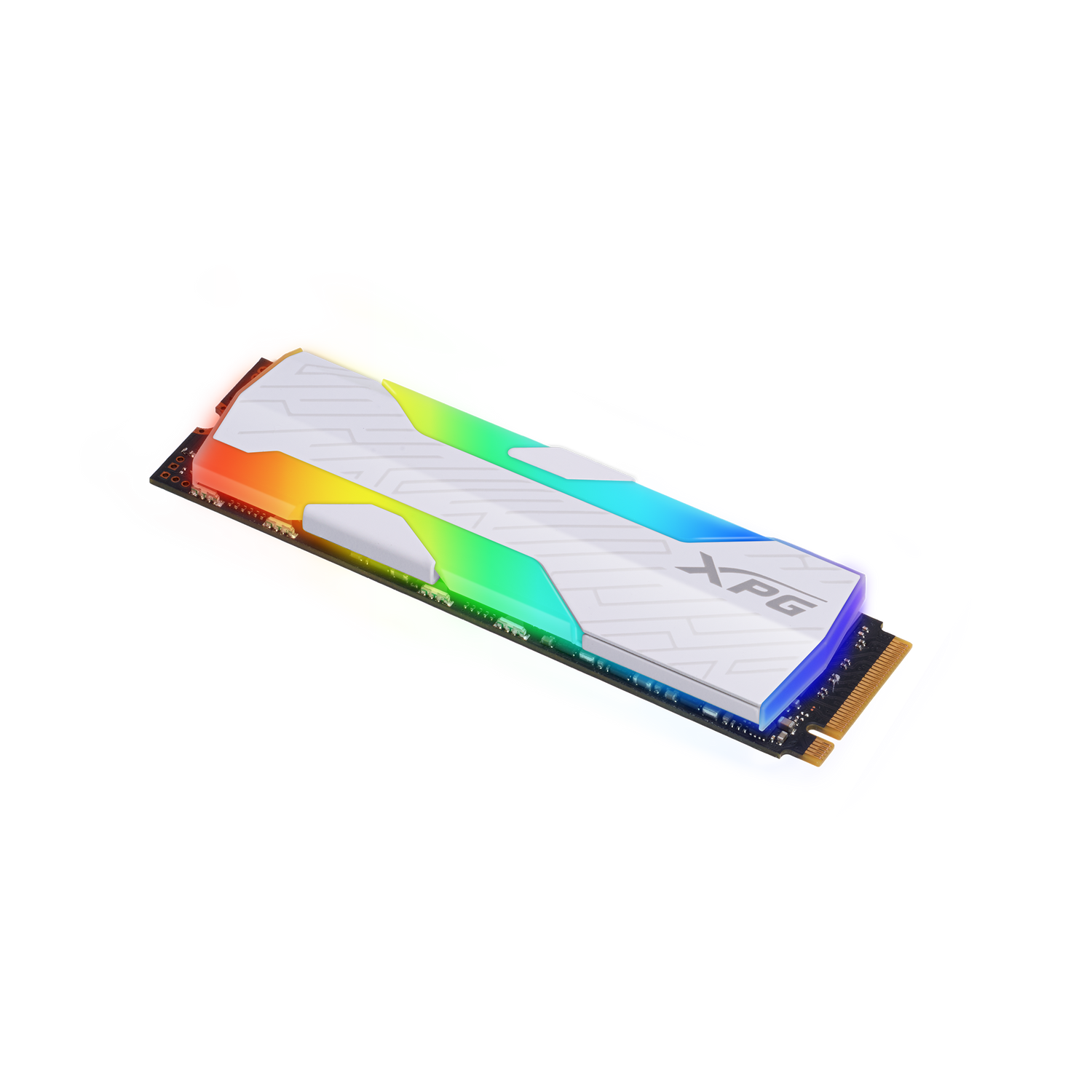 XPG SPECTRIX RGB S65G PCle Gen4 x4 M.2 SSD 1TB - White