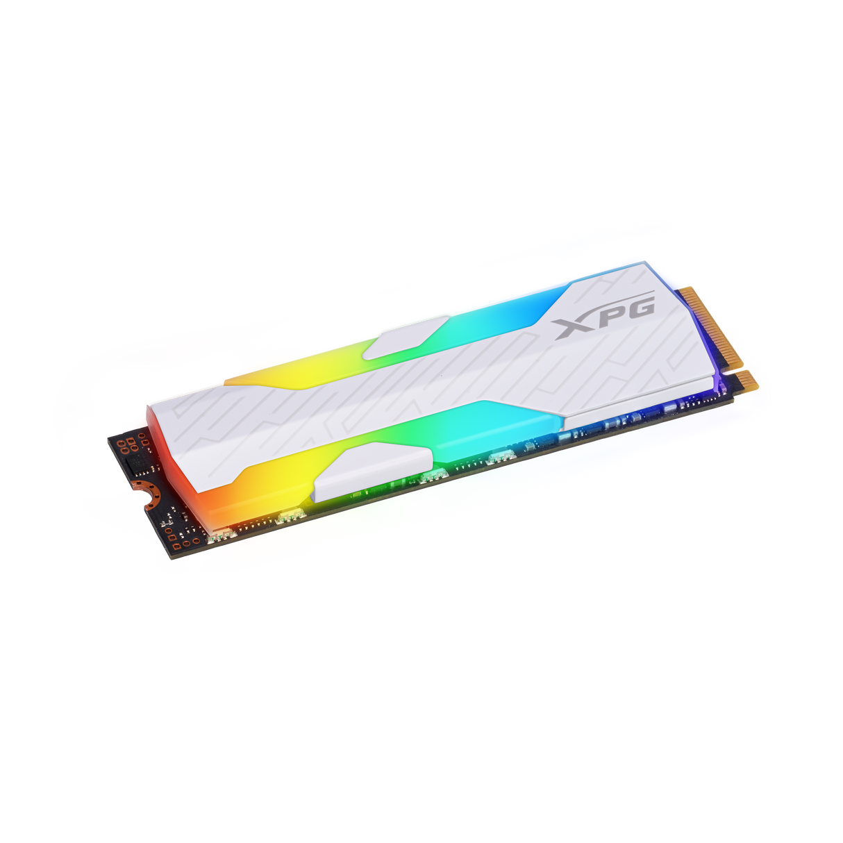 XPG SPECTRIX RGB S65G PCle Gen4 x4 M.2 SSD 1TB - White
