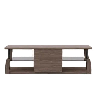 Wansa TV Stand, Up To 65 Inch, 60kg Loading Capacity, A339-5, Brown
