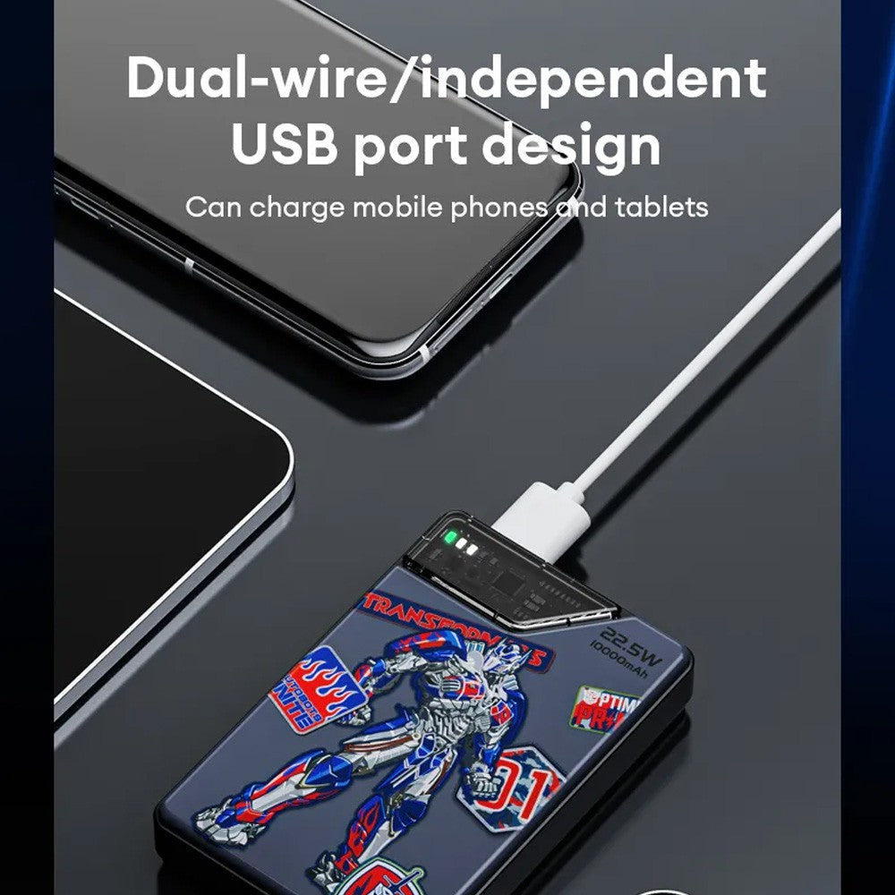 Transformers TF-D10 Bumblebee dual-wire 10000mAh power bank