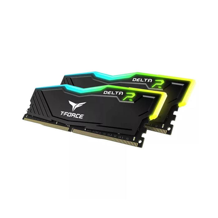 TeamGroup T-Force Delta RGB 16GB (2x8GB) DDR4 3600MHz CL18 Memory Kit - Black