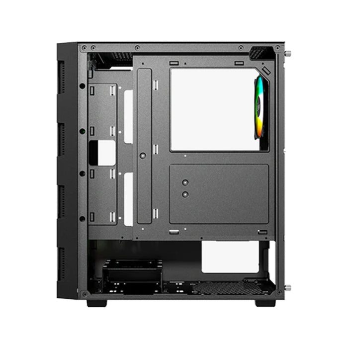 Gaming Bundle:Pc Intel Core i5-12400F,RTX 5060,16GB RAM with Sades NC-Pelagia, 24",FHD,200Hz,0.5ms,HDMI 2.1,VA,Curved Gaming Monitor (Black)