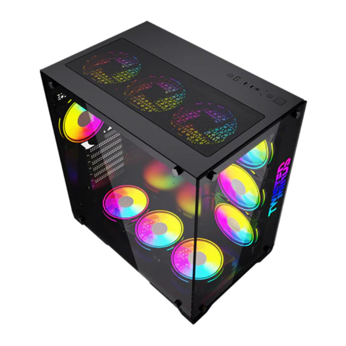 Twisted Minds Bullet-07 Mid Tower Gaming Case - Black