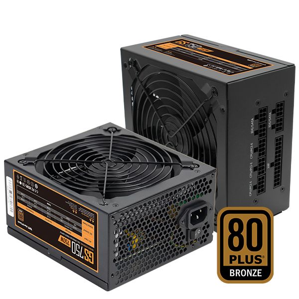 DarkFlash GS750M Bronze Modular Power Supply - Black