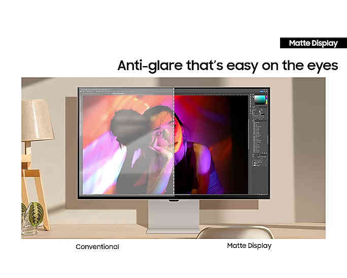 Samsung View Finity S9 27" 5K,IPs,5ms, 60Hz Flat Gaming Monitor -  LS27C902PAMXUE