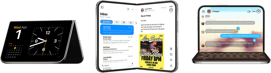 iPhone Duo Foldable Phone (Japanese Version)
