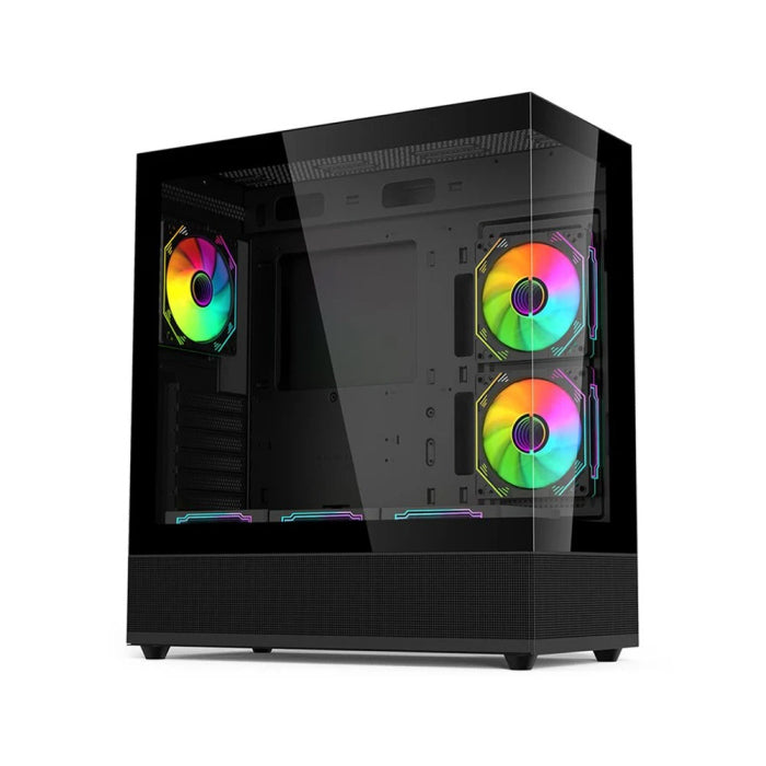 Acer Gadget Gaming PC Case, ATX, With Front Tempered Glass, Model V930B, Black