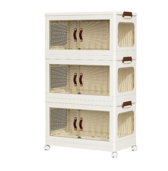Home Kid Clothes, Toy Organizer, Folding Plastic Storage box